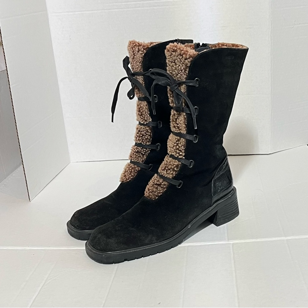 Stuart Weitzman Sherpa Lined Boots